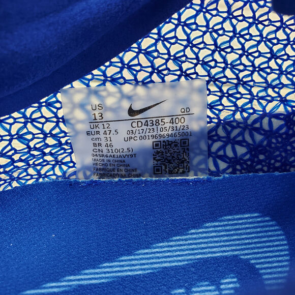 Nike Air Zoom Victory Track & Field Distance Spikes Men's Size 13 - Picture 9 of 9